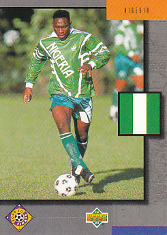 Nigeria Upper Deck World Cup 1994 Eng/Ita Road To Finals #UD19